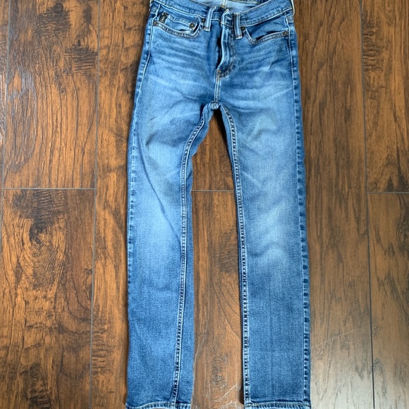 Boys Abercrombie Skinny Jeans Lot of 3 Size 11/12 - Picture 2 of 8